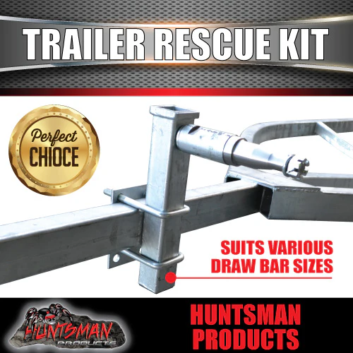 Trailer Rescue Kit , Spare Wheel, 185R14C Tyre & Holder inc hub & S/L bearings - Image 7