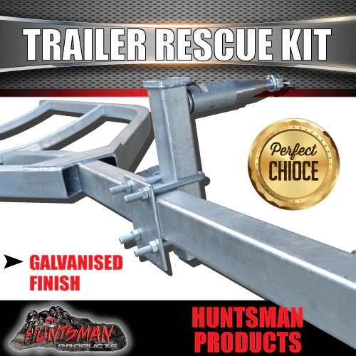 Trailer Rescue Kit & Spare Wheel Holder Suit LM bearings - Image 4