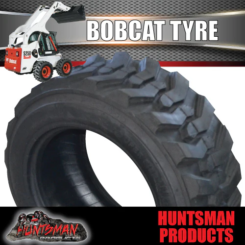 Treadura Bobcat Skid Steer Tyre 10-16.5 HD 10ply. Super Side Walls. 21 Lugs - Image 4