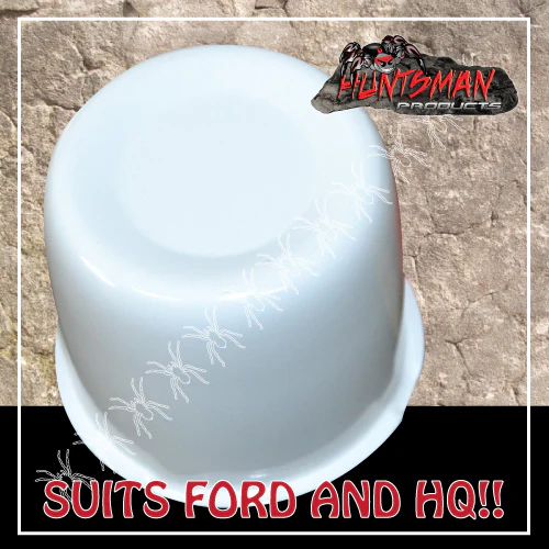 WHITE WHEEL CENTRE CAP- 83MM-86MM WHEEL CENTRES - Image 2