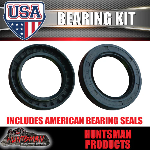x1 American Ford Trailer Wheel Bearing Kit With Seal & Cap L68111/49 & L44610/49 - Image 2