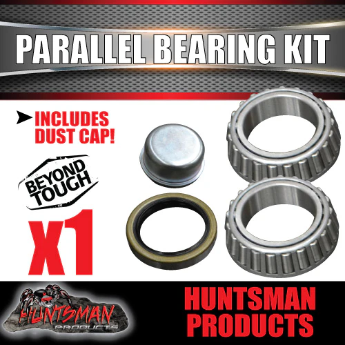 x1 Ford Parallel 68149 Trailer Wheel Bearing Kit With Oil Seal & Dust Cap 1600kg