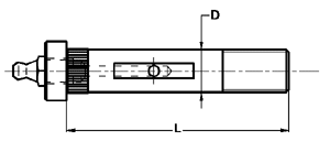 x1 Greasable Rocker Roller Middle Arm Replacement High Tensile Bolt 19MM X 85MM - Image 3