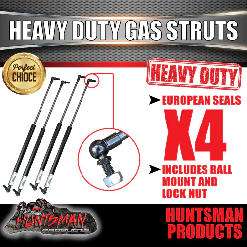x4 585mm x 300 newton gas struts.